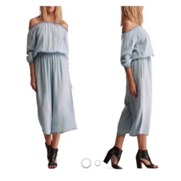 Walter Baker Pants - New $198 Walter Baker Kaiser Jumpsuit medium wash size S